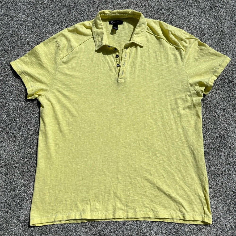 INC INTERNATIONAL CONCEPT Men’s Short Sleeve Polo Shirt 100% Cotton Size XXL